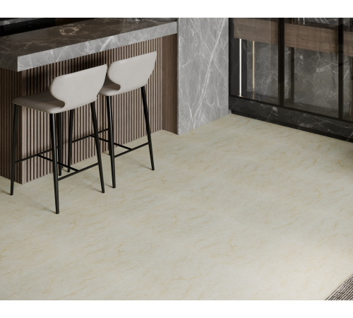 LVT Art East 758 ATS, Оникс Крема, 457,2х457,2х2.5 мм (16 шт/3,344 м2)