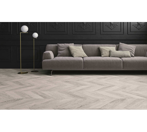 Ламинат Faus Masterpieces AC6/33 4U (1184х293,4х8 мм) S180086 Light Grey Chevron / Espiga Light Grey (2,08 кв.м.)