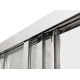 Душевое ограждение Grossman Alba1 GR-9090Al1 (90х90х190) квадрат,раздвижная