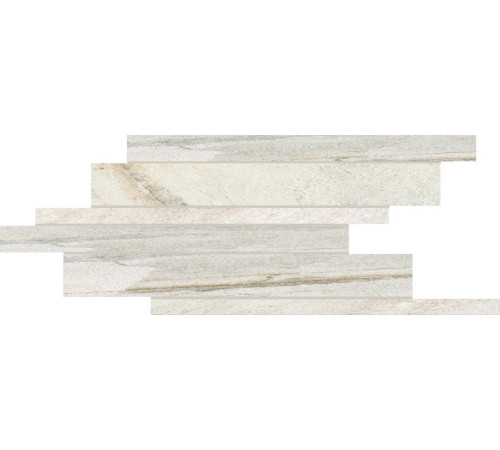 Walks 1.0 White Modulo Listello Sfalstato 21x40