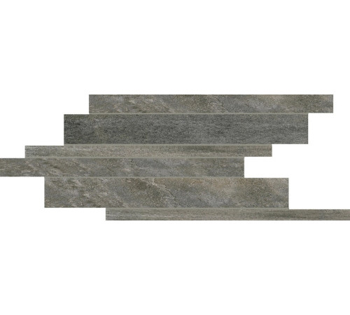 Walks 1.0 Gray Modulo Listello Sfalstato Soft 21x40