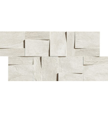 Ardoise Blanc Moddulo Muretto 3d 30x30