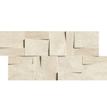 Ardoise Ivoire Moddulo Muretto 3d 30x30