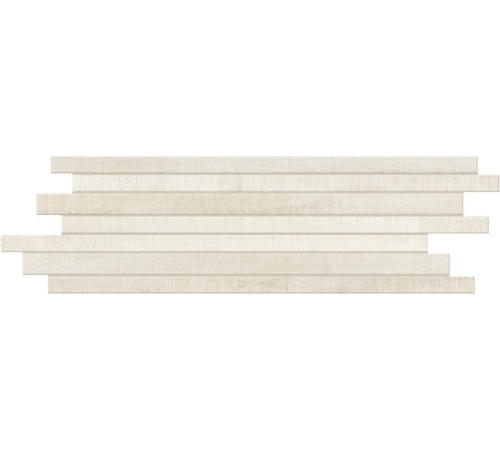Wooden Tile White Modulo Sfalstato Nat 20x60