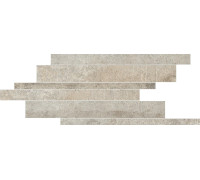 Modulo Listello Sfalsato Mix Ecru 21x40