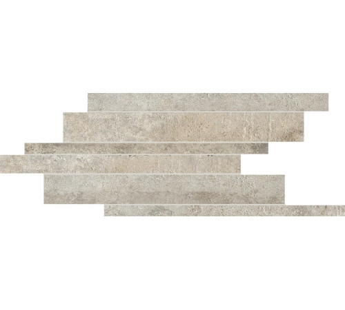 Modulo Listello Sfalsato Mix Ecru 21x40