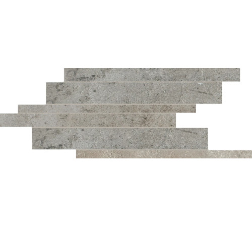 Modulo Listello Sfalsato Mix Grey 21x40