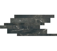 Timeless Black Deep Moddulo Listello Sfalsato Lucido 21x40