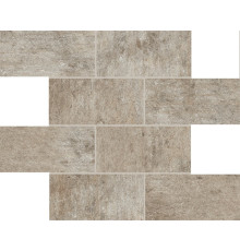 La Roche Ecru 7.5x15 6mm 30x30 Muretto