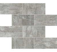 La Roche Grey 7.5x15 6mm 30x30 Muretto
