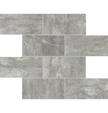 La Roche Grey 7.5x15 6mm 30x30 Muretto