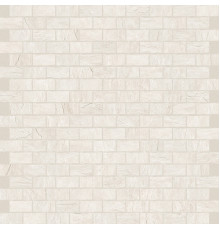 Ardoise Blanc 1.5x3 6mm Mos.30x30