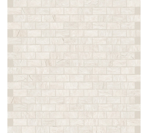 Ardoise Blanc 1.5x3 6mm Mos.30x30