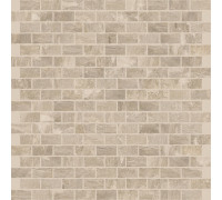 Ardoise Ecru 1.5x3 6mm Mos.30x30