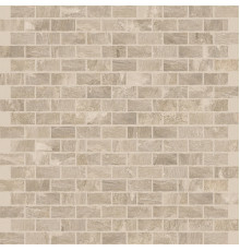 Ardoise Ecru 1.5x3 6mm Mos.30x30
