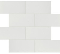 B&W Marble White High-Glossy 6 Mm 7,5x15 Muretto 30x30