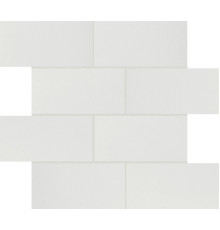 B&W Marble White High-Glossy 6 Mm 7,5x15 Muretto 30x30