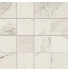 Stones & More 2.0 Calacatta Glossy 6 Mm Mos 7.5x7.5 30x30