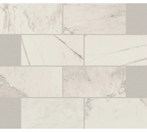 Stones & More 2.0 Calacatta Glossy 6 Mm Muretto 7.5x15 30x30