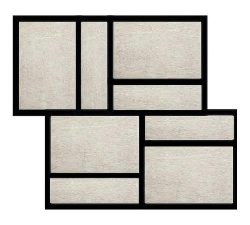 Matieres Rex Sable Mod.Muretto 3d 30x30