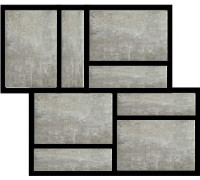 Matieres Rex Nuage Mod.Muretto 3d 30x30