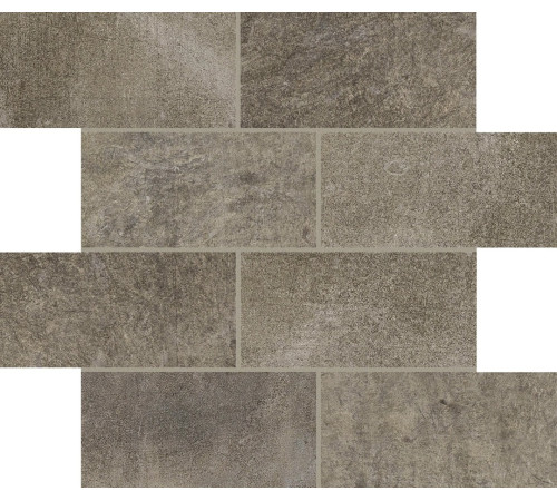 Matieres Rex Gris 7.5x15 6mm Muretto 30x30