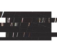 Stones & More 2.0 Sahara Noir Matte Listello Sfalsato 30x60