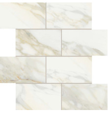 Etoile Creme Glo 6mm Mur 7.5x15 30x30