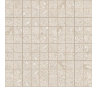 Elemental Stone White Limestone 3x3 Mos Lucido 30x30
