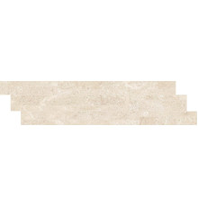Elemental Stone Cream Limes.Listello Sfalsato Nat Lucido 15x60