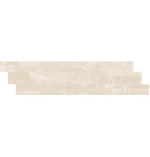 Elemental Stone Cream Dolomia Listello Sfalsato Nat Lucido 15x60