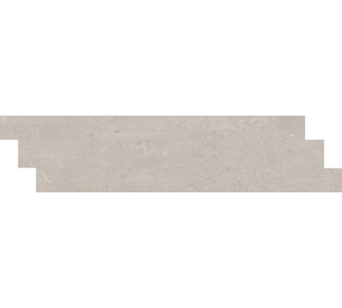 Elemental Stone Grey Limestone Listello Sfalsato Nat Lucido 15x60