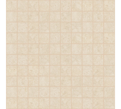 Elemental Stone Cream Sandstone 3x3 Mos Lucido 30x30