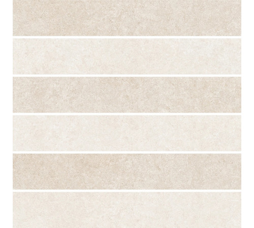 Elemental Stone White Sandstone Mos 3d Lucido 30x30