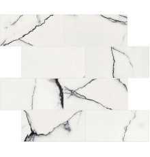B&W Marble Breach Hglossy 6 Mm Muretto Sf 7,5x15 30x30