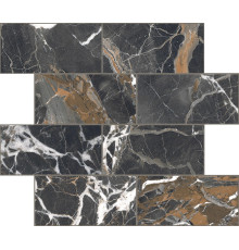 Bijoux Ombre Caravage Glossy 6mm Muretto 7.5x15 30x30