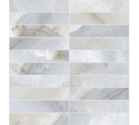 Reves De Rex Blue Matte Mosaico 3x15 30x30