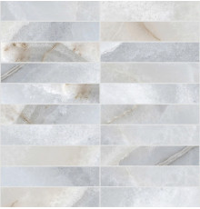 Reves De Rex Blue Matte Mosaico 3x15 30x30