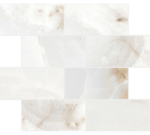 Reves De Rex Perle Matte 6mm Muretto 7.5x15 30x30
