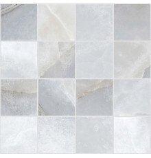 Reves De Rex Blue Glossy 6mm Mosaico 7.5x7.5 30x30