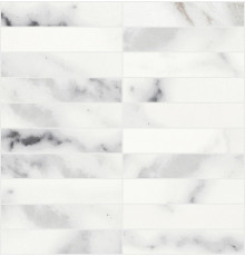 Origines De Rex Blanc Matte Mosaico 3x15 30x30