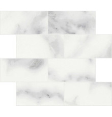 Origines Rex Blanc Glossy 6mm Muretto 7.5x15 30x30