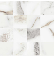 Origines Rex Argent Glossy 6mm Mosaico 7.5x7.5 30x30