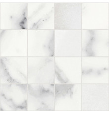 Origines Rex Blanc Glossy 6mm Mosaico 7.5x7.5 30x30