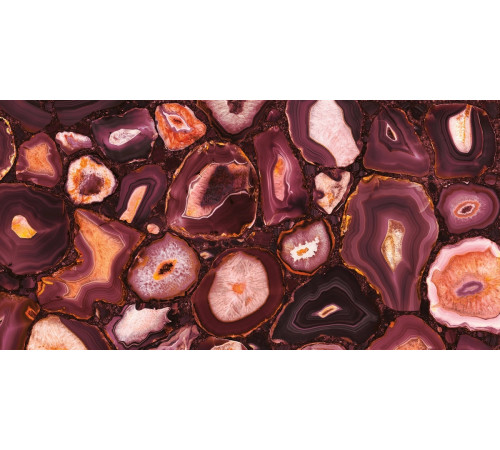 Mystic Luxe Claret Gold Satin 6 Mm 60x120