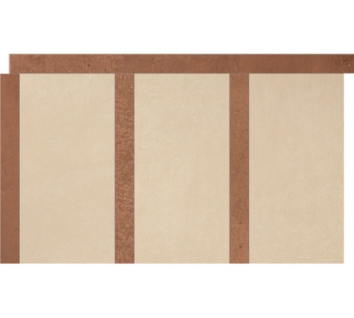 Sensi Terre Cotone+Mattone Nat Tappeto 55x32