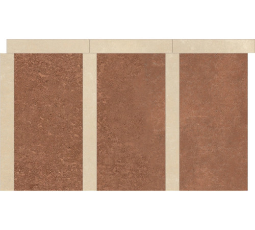 Sensi Terre Mattone+Cotone Nat Tappeto 55x32