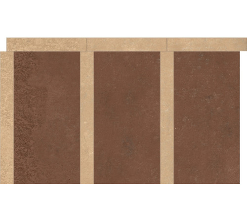Sensi Terre Amaranto+Rosato Nat Tappeto 55x32