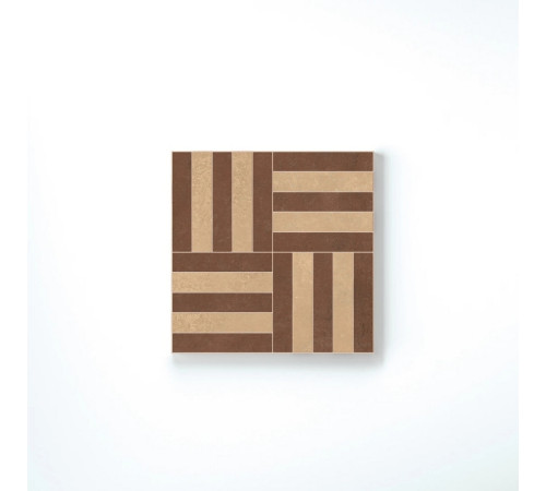 Sensi Terre Amaranto+Rosat Nat Intreccio 30x30
