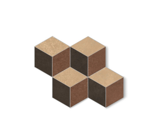 Sensi Terre Ros+Ama+Car Nat Cubo 37x46